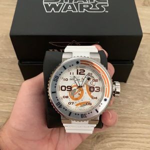 Invicta 27673 Star Wars Men's 52mm Stainless Steel Antique Silver Dial Watch